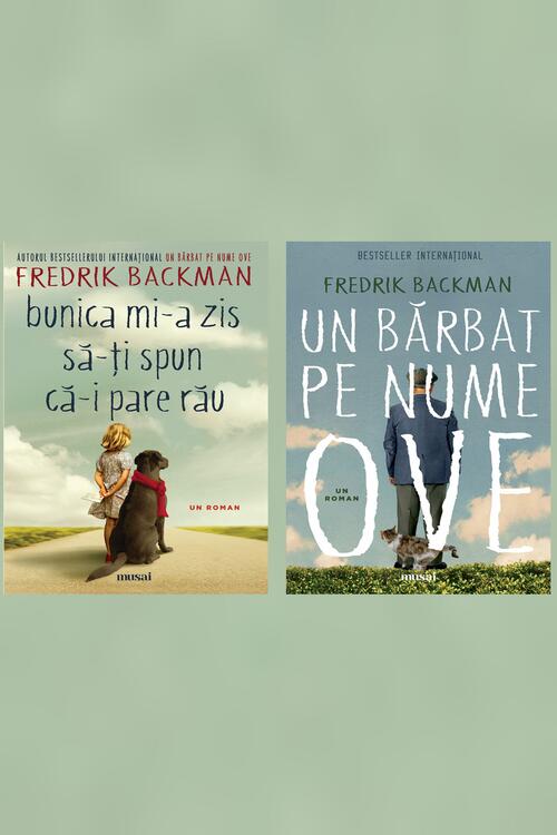 Pachet Ove Bunica Mi A Zis SÄƒ È›i Spun CÄƒ I Pare RÄƒu Fredrik Backman Editura Arthur