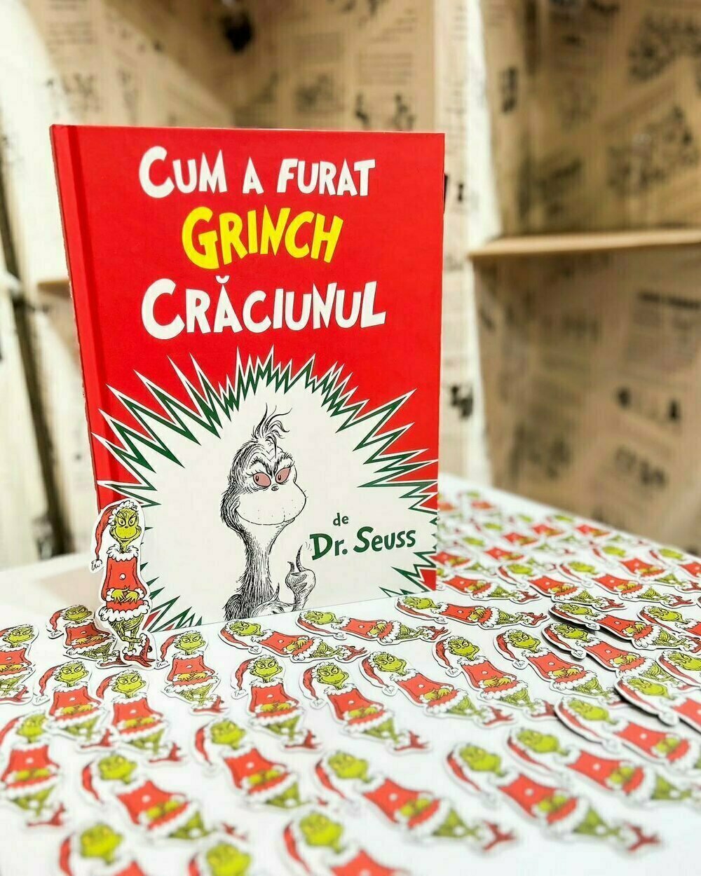 Cum a furat Grinch Crăciunul, Dr. Seuss, Editura Vlad și Cartea cu Genius
