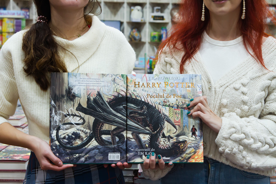 Harry Potter și Pocalul de Foc, ediție ilustrată, J.K. Rowling
