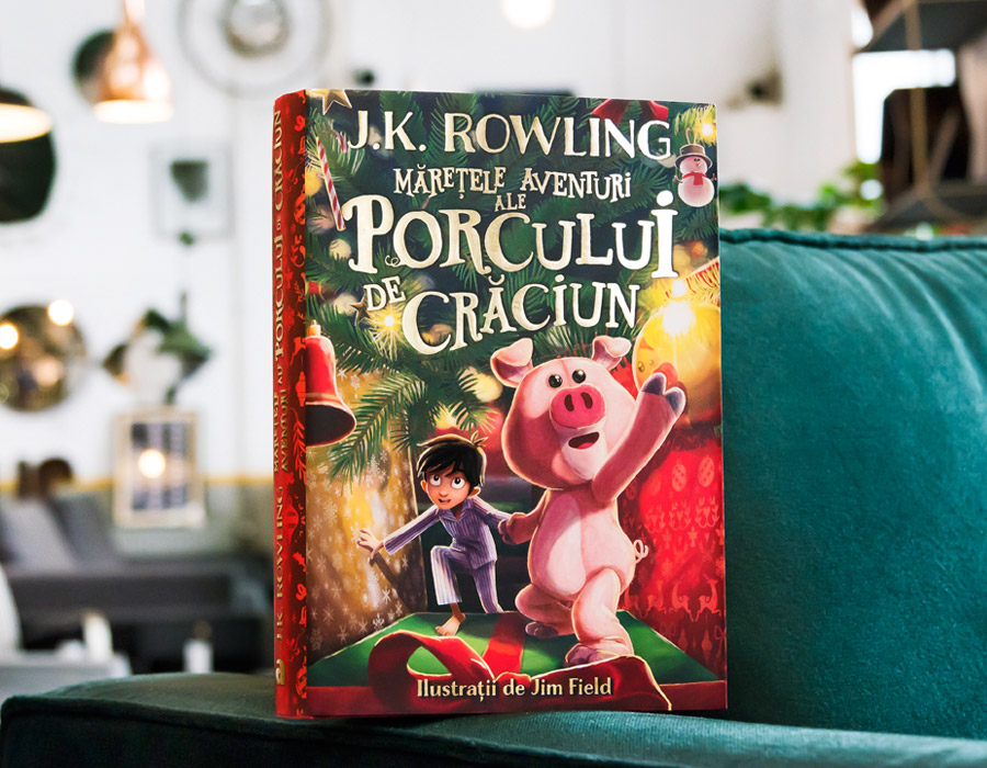 Mărețele aventuri ale Porcului de Crăciun, J.K. Rowling, Editura Arthur