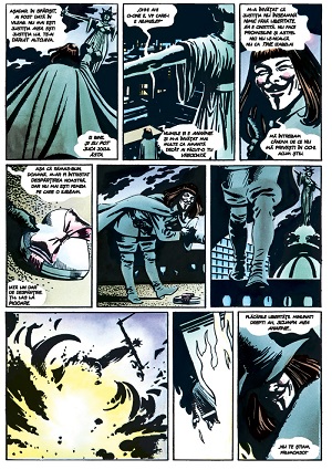 V de la Vendetta, Alan Moore, Editura Grafic