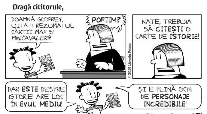 Max și Minicavalerii, Lincoln Peirce, Editura Grafic