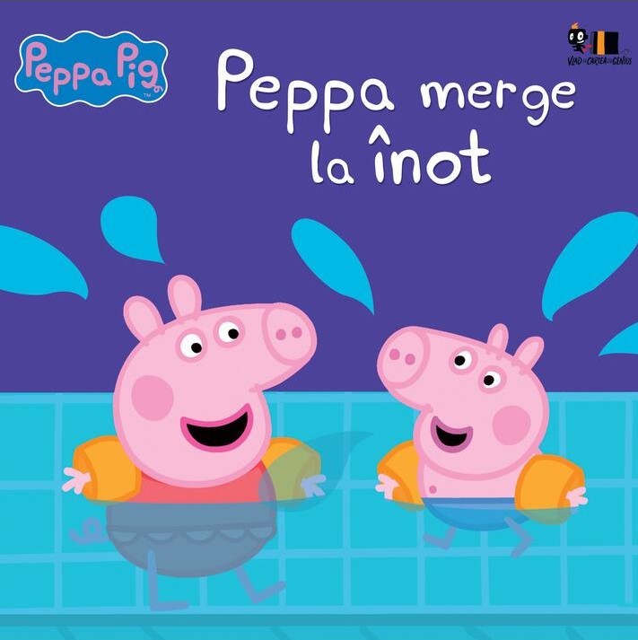 Peppa Pig: Peppa merge la înot, Editura Vlad și Cartea cu Genius