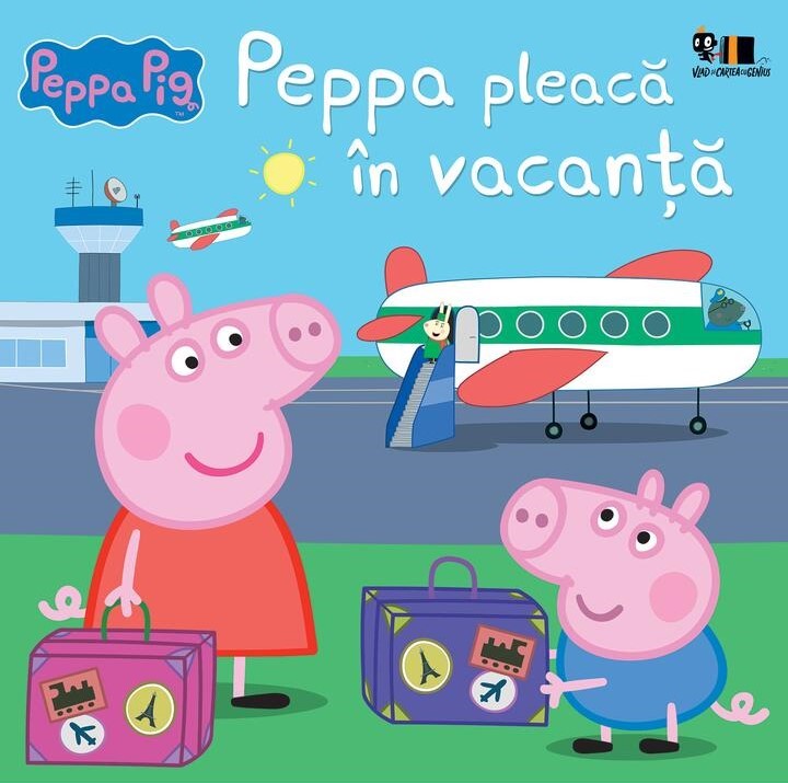 Peppa pleacă în vacanță, Editura Vlad și Cartea cu Genius