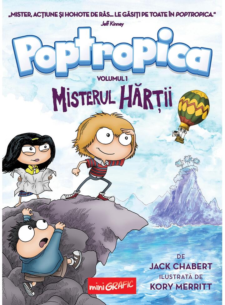 Poptropica. Volumul 1. Misterul hărții, Jack Chabert, Editura Grafic