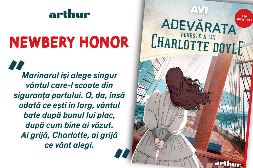 Adevărata poveste a lui Charlotte Doyle, AVI, Editura Arthur