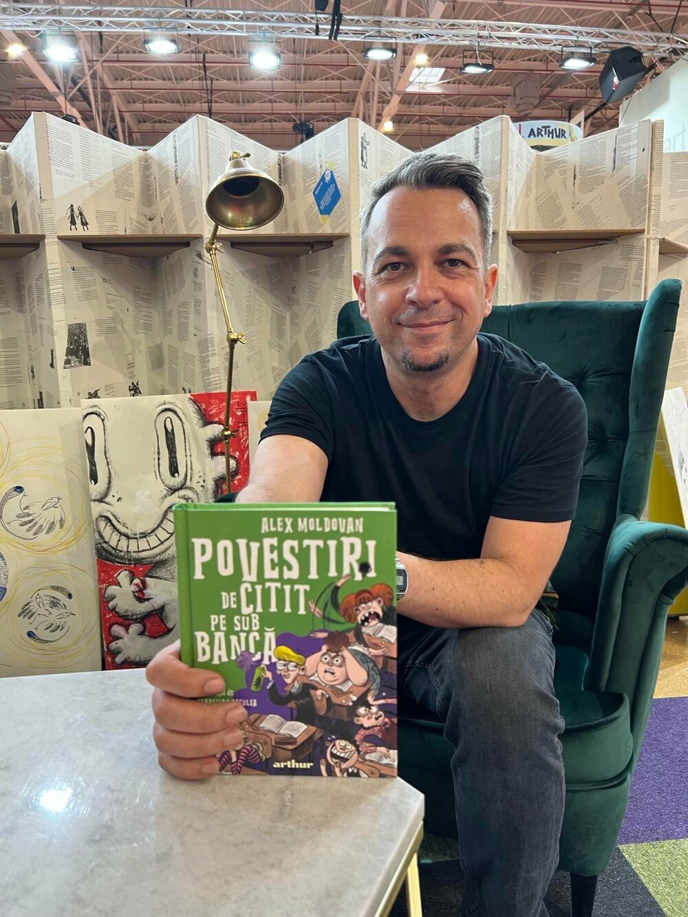 Povestiri de citit pe sub bancă, Alex Moldovan, Editura Arthur