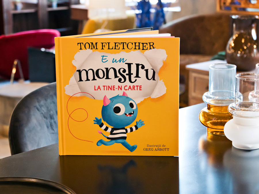E un monstru la tine-n carte, Tom Fletcher, Editura Vlad și Cartea cu Cenius