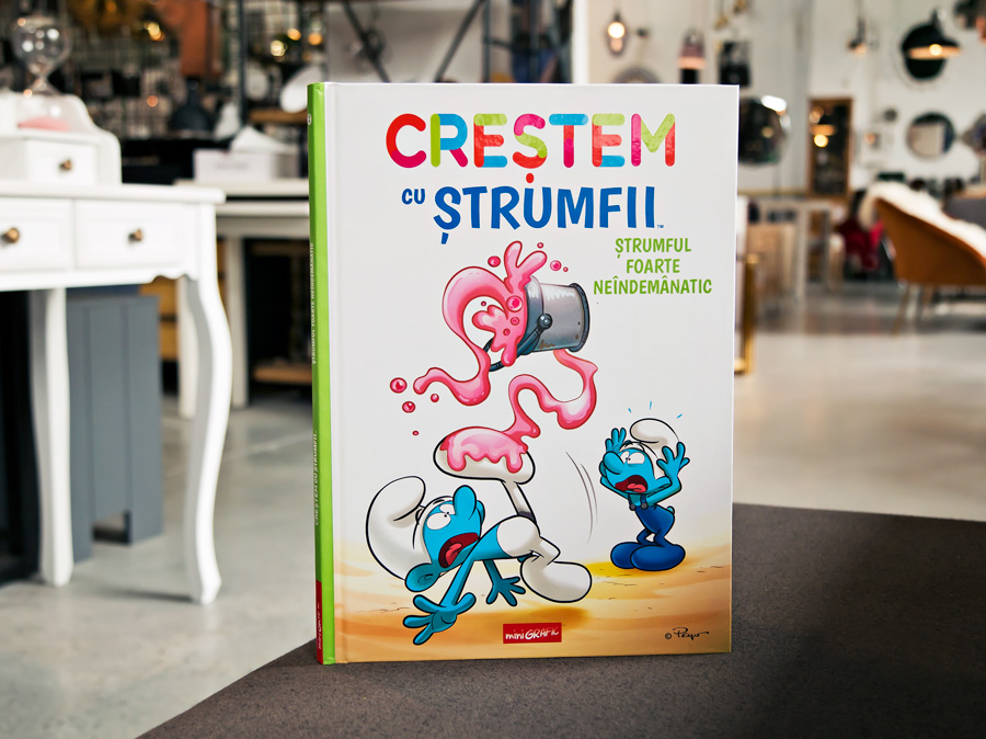 Creștem cu ștrumfii (#2). Ștrumful foarte neîndemânatic, Falzar și Thierry Culliford & Antonello Dalena