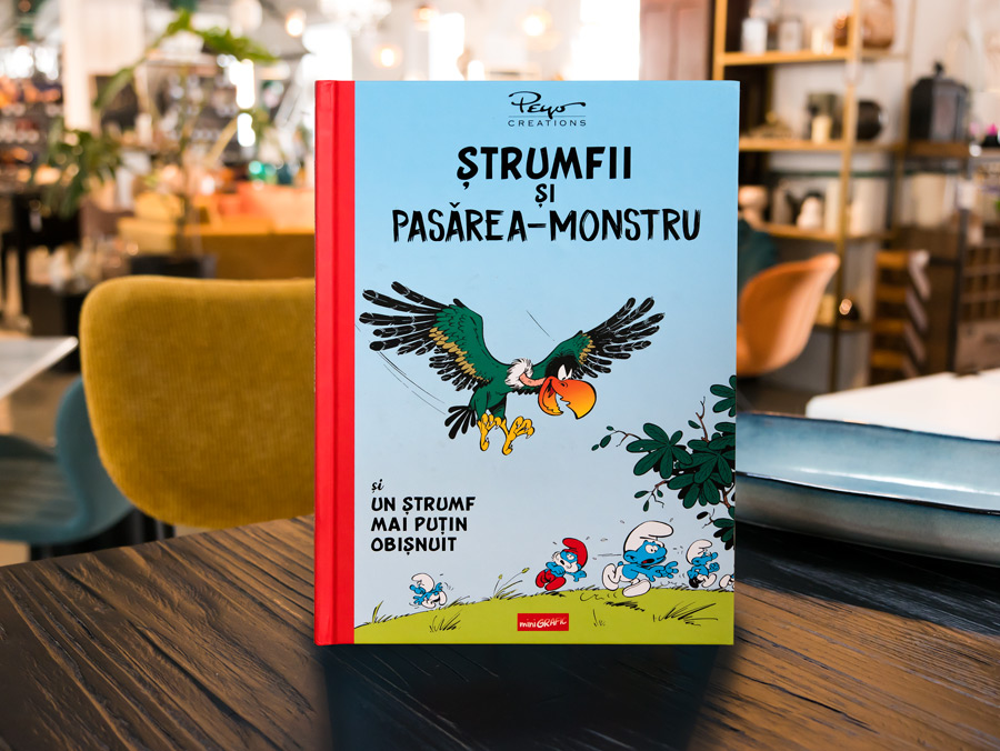 Ștrumfii și pasărea-monstru, Peyo Creations, Editura Grafic