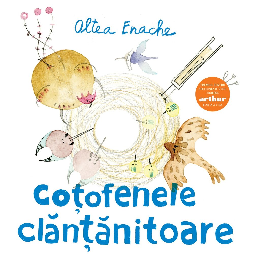 Oltea Enache, Coțofenele clănțănitoare, Editura Vlad și Cartea cu Genius