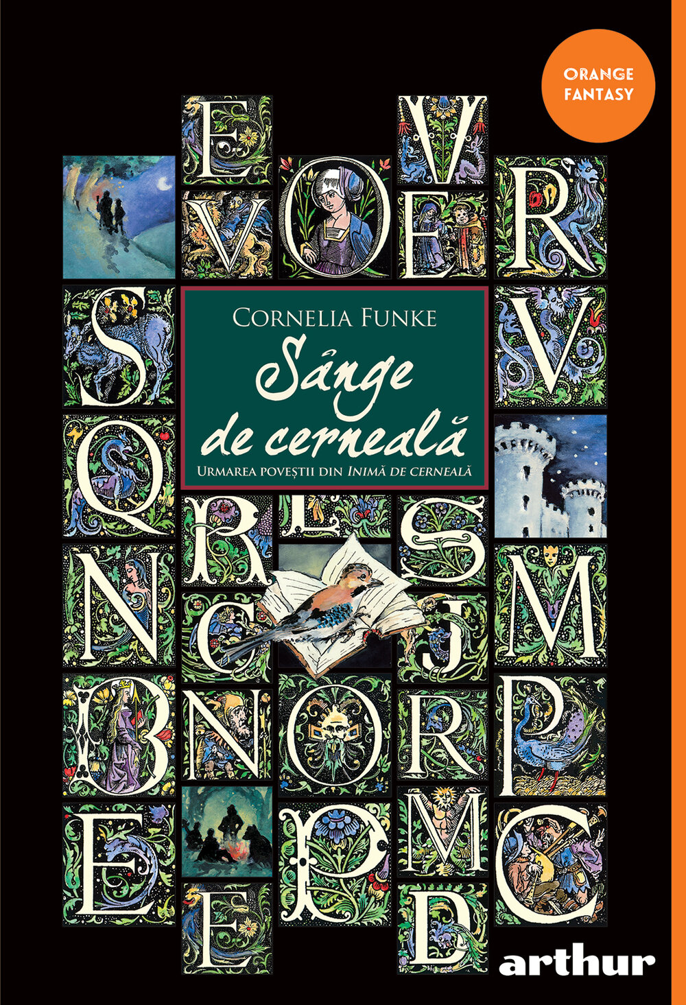 Cornelia Funke, Lumea de cerneală 2, Orange Fantasy, Editura Arthur