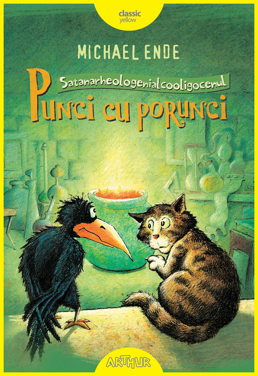 Coperta cărții Punci cu porunci de Michael Ende