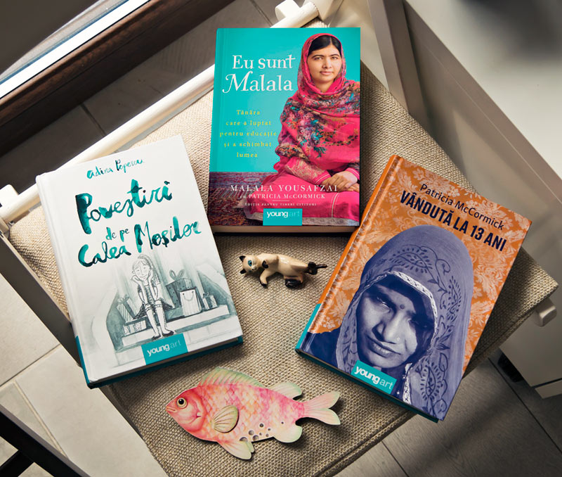 Autoare de carti pentru adolescenti Patricia McCormick Adina Popescu Editura Youngart Eu sunt Malala