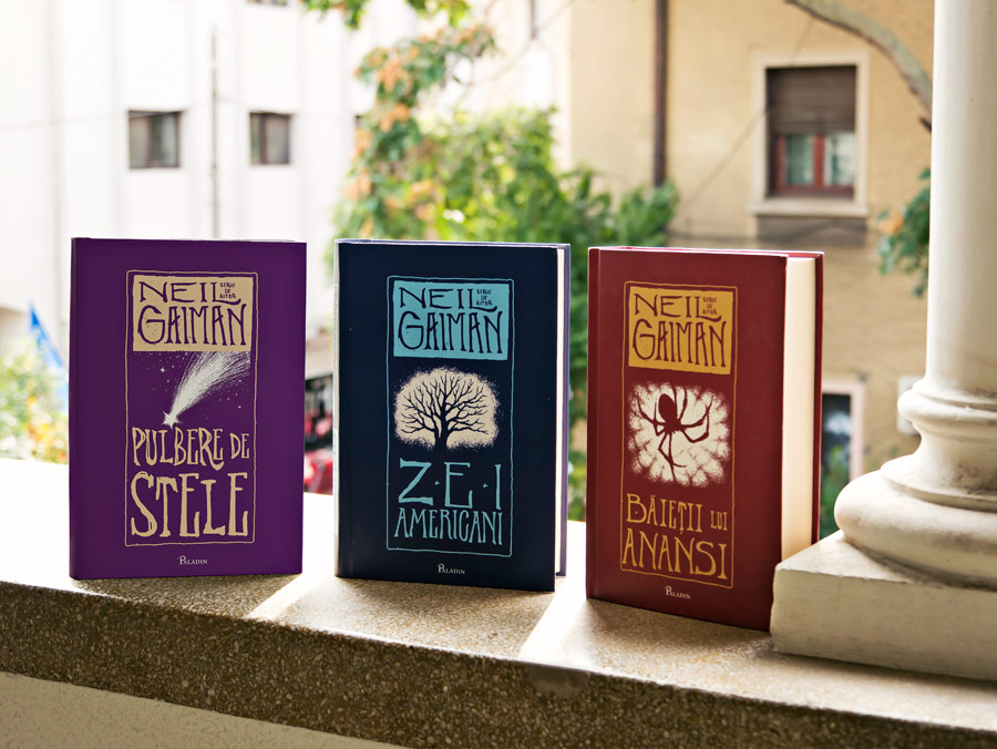 Carti Neil Gaiman Pulbere de stele - Zei americani - Baietii lui Anansi