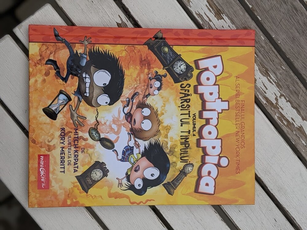 Poptropica. Volumul 4. Sfârșitul timpului, Mitch Krpata, Kory Merrit
