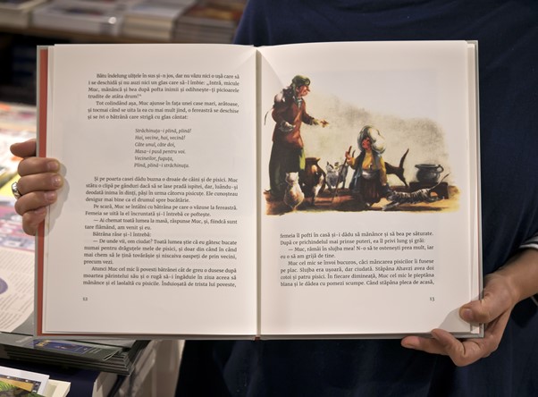 Pagini de interior din cartea Muc cel Mic de Wilhelm Kauff