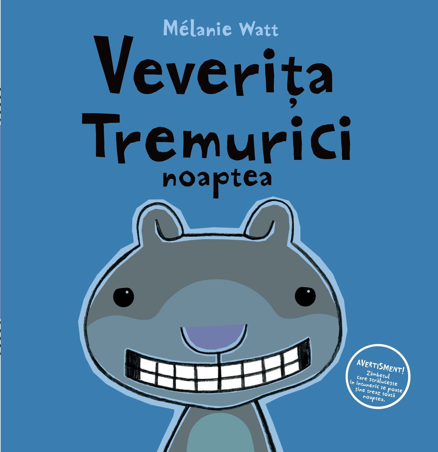 Melanie Watt, Veverița Tremurici. Noaptea, Editura Vlad și Cartea cu Genius