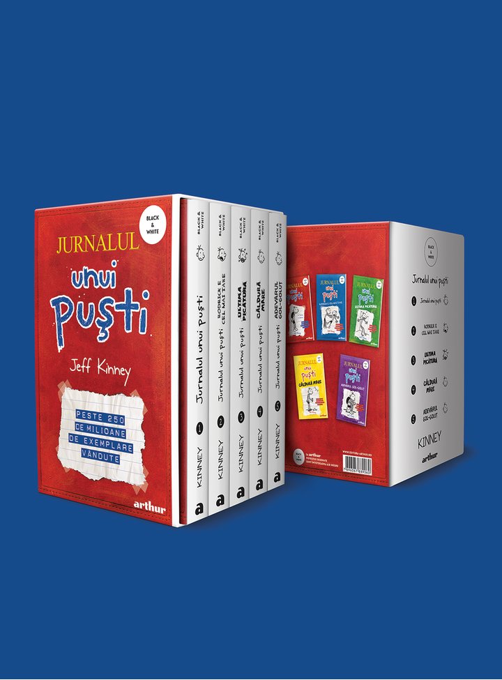 Beneficii-jurnal-Jurnalul unui pusti-Jeff Kinne-set